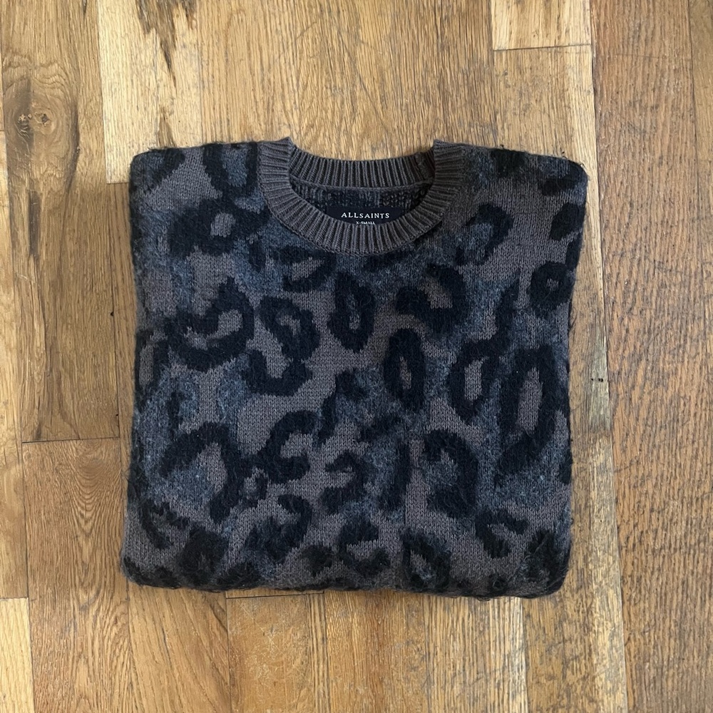 AllSaints | Animal Print Sweater